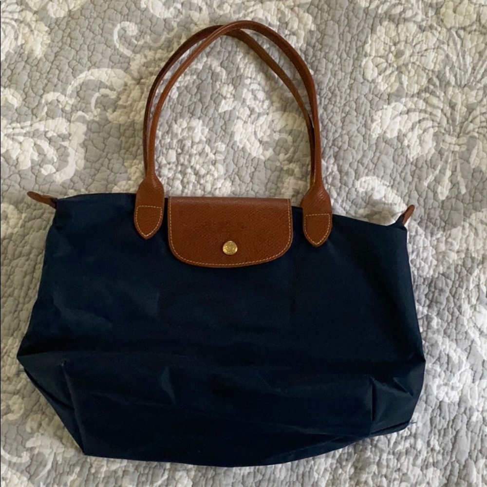 Longchamp Small Le Pliage Nylon Shoulder Tote